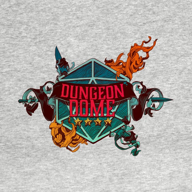 Dungeon Dome Kirkby Logo Dark by One Shot Podcast
